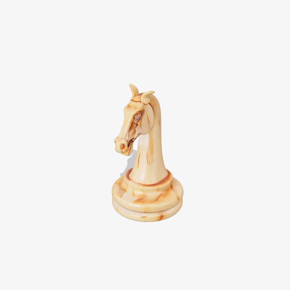 Elegant Ivory Knight model pack
